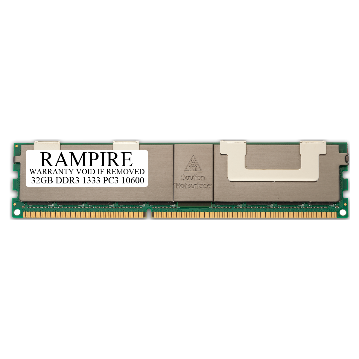 RAMPIRE 32GB DDR3 1333 (PC3 10600) 240-Pin SDRAM 4Rx4 Standard Profile 1.35V ECC Load Reduced Server Memory