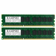 RAMPIRE 16GB (2 x 8GB) DDR3 1600 (PC3 12800) 240-Pin SDRAM 2Rx8 Standard Profile 1.5V ECC Unregistered Server Memory