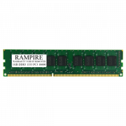 RAMPIRE 1GB DDR3 1333 (PC3 10600) 240-Pin SDRAM 1Rx8 Standard Profile 1.5V ECC Unregistered Server Memory