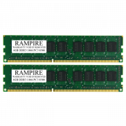 RAMPIRE 8GB (2 x 4GB) DDR3 1066 (PC3 8500) 240-Pin SDRAM 2Rx8 Standard Profile 1.5V ECC Unregistered Server Memory