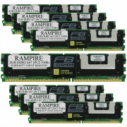 RAMPIRE 16GB (8 x 2GB) DDR2 667 (PC2 5300) 240-Pin SDRAM 2Rx4 Standard Profile 1.8V ECC Fully Buffered Server Memory