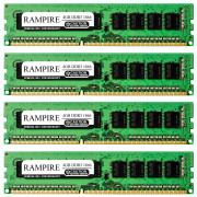 RAMPIRE 16GB (4 x 4GB) DDR3 1866 (PC3 14900) 240-Pin DDR3 SDRAM 1.5V 2Rx8 Non-ECC UDIMM Memory for Desktop PC