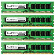 RAMPIRE 32GB (4 x 8GB) DDR3 1866 (PC3 14900) 240-Pin DDR3 SDRAM 1.5V 2Rx8 Non-ECC UDIMM Memory for Desktop PC