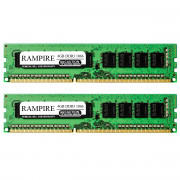 RAMPIRE 8GB (2 x 4GB) DDR3 1066 (PC3 8500) 240-Pin DDR3 SDRAM 1.5V 2Rx8 Non-ECC UDIMM Memory for Desktop PC