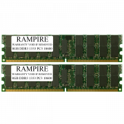 RAMPIRE 16GB (2 x 8GB) DDR3 1333 (PC3 10600) 240-Pin SDRAM 2Rx4 Standard Profile 1.35V ECC Registered Server Memory