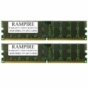 RAMPIRE 16GB (2 x 8GB) DDR2 533 (PC2 4200) 240-Pin SDRAM 4Rx4 Standard Profile 1.8V ECC Registered Server Memory