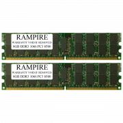 RAMPIRE 16GB (2 x 8GB) DDR3 1066 (PC3 8500) 240-Pin SDRAM 2Rx8 Standard Profile 1.35V ECC Registered Server Memory