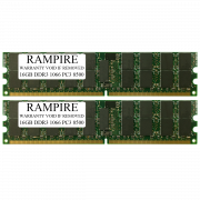 RAMPIRE 32GB (2 x 16GB) DDR3 1066 (PC3 8500) 240-Pin SDRAM 2Rx4 Standard Profile 1.35V ECC Registered Server Memory