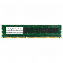 RAMPIRE 2GB DDR3 1600 (PC3 12800) 240-Pin SDRAM 2Rx8 Standard Profile 1.5V ECC Unregistered Server Memory
