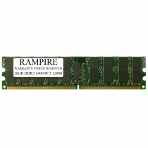 RAMPIRE 16GB DDR3 1600 (PC3 12800) 240-Pin SDRAM 2Rx4 Standard Profile 1.5V ECC Registered Server Memory