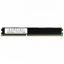 RAMPIRE 8GB DDR3 1333 (PC3 10600) 240-Pin SDRAM 2Rx4 VLP (Low Profile) 1.5V ECC Registered Server Memory